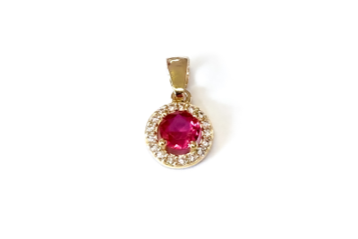 Μενταγιόν ροζέτα 9k